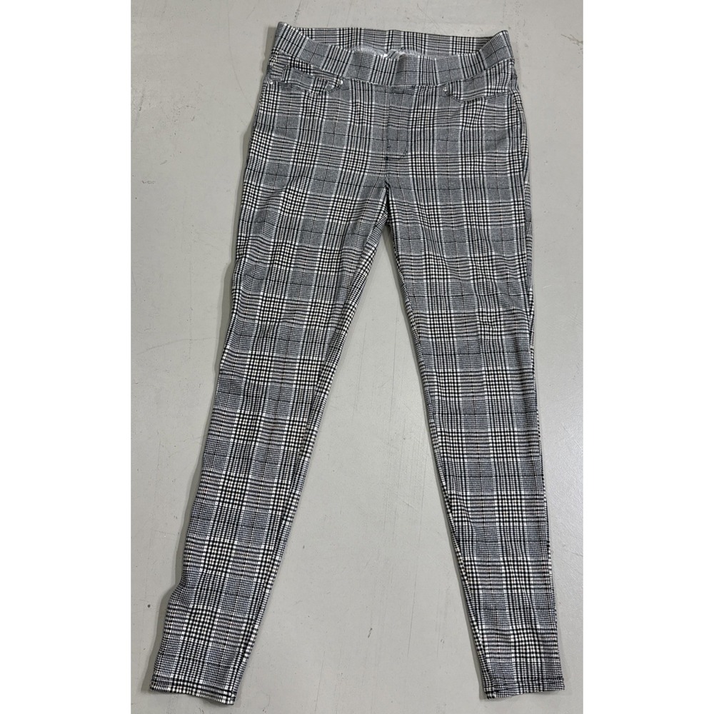 Seven7 Pants Womens Large Pull On Legging Plaid Casual Academia